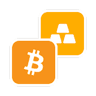 BTC vs Gold: higher weekly % gain?