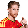 De Bruyne to have 3+ passes into final third vs Senegal on July 1