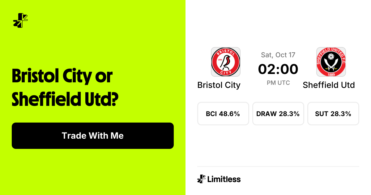 EFL Champ, Bristol City vs Sheffield Utd | Limitless