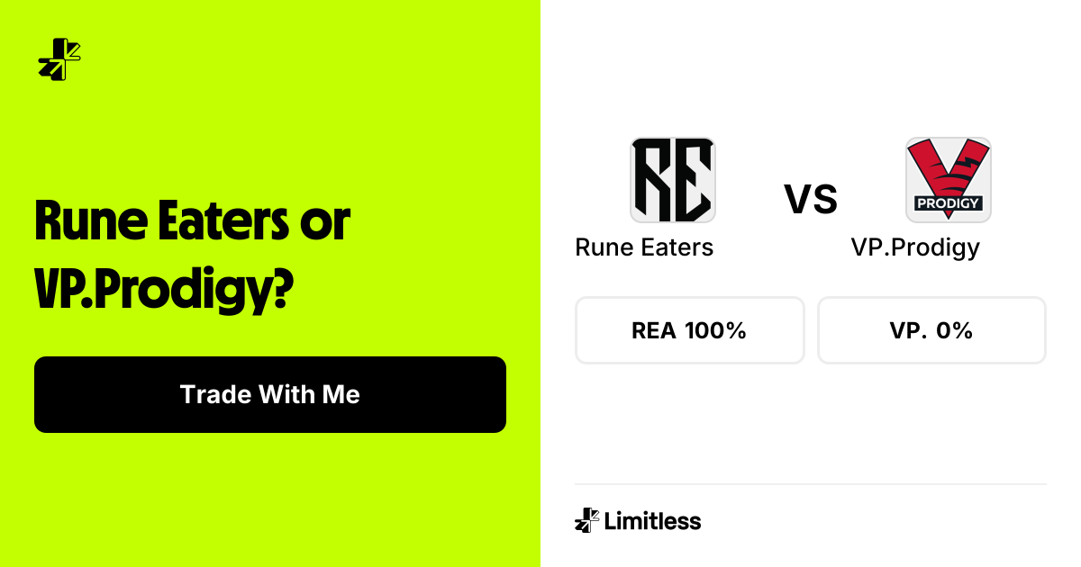 European Pro League. Rune Eaters vs VP.Prodigy (Resolved) | Limitless