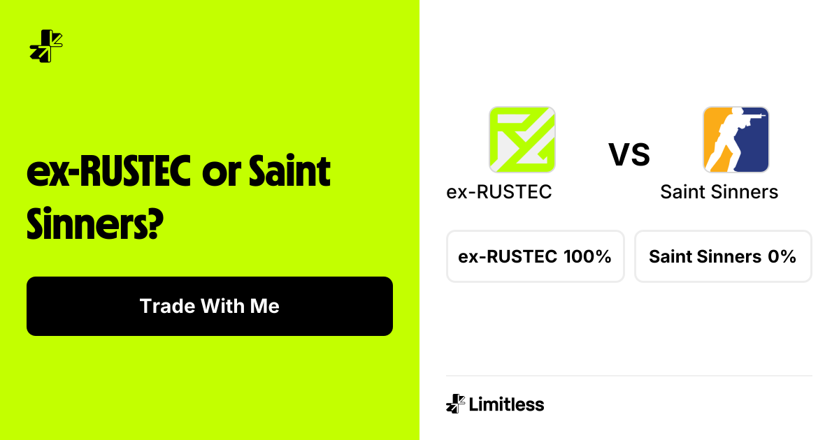 ex-RUSTEC vs Saint Sinners: Map 2 Winner | Limitless