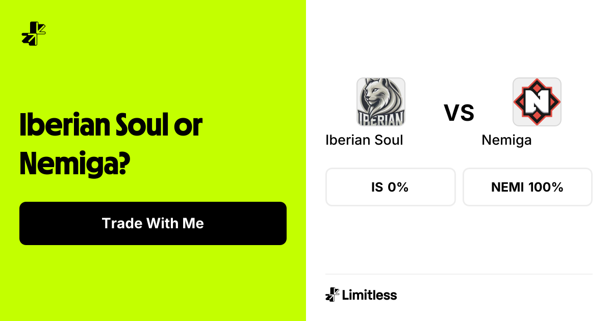 Iberian Soul vs Nemiga: Map 2 Winner | Limitless