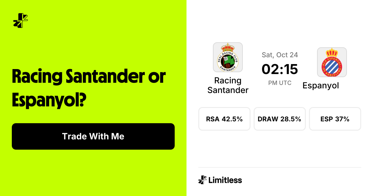 LaLiga, Racing Santander vs Espanyol | Limitless