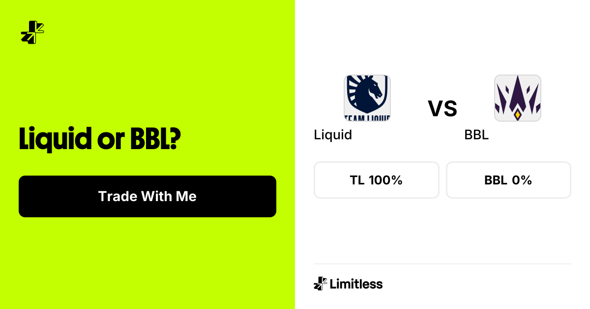 Liquid vs BBL: Map 2 Winner | Limitless