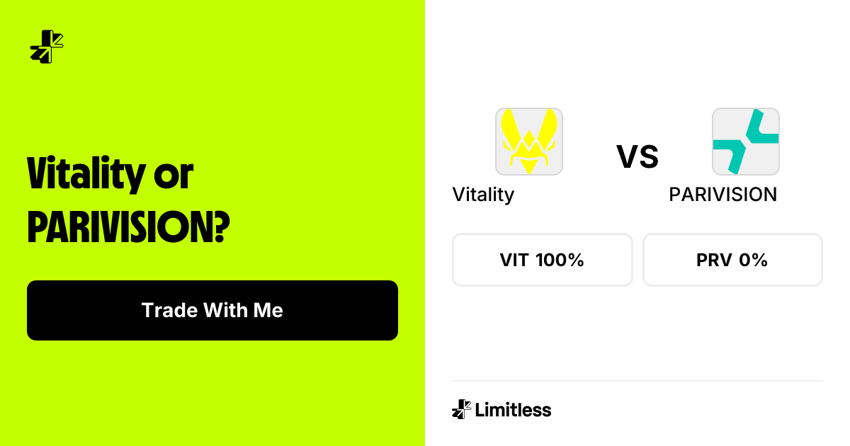 Vitality vs PARIVISION: Map 2 Winner | Limitless